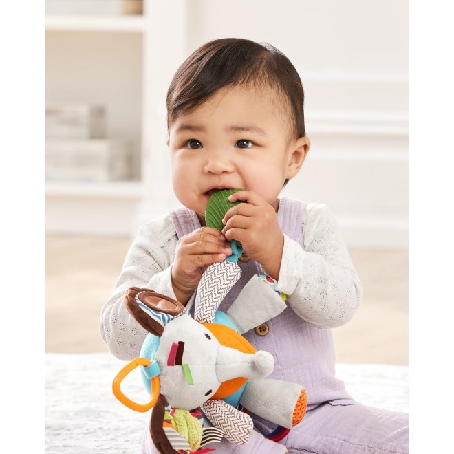 Baby Activity and Teething Toy with Multi-Sensory Rattle and Textures