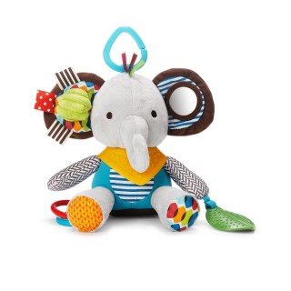 Baby Activity and Teething Toy with Multi-Sensory Rattle and Textures