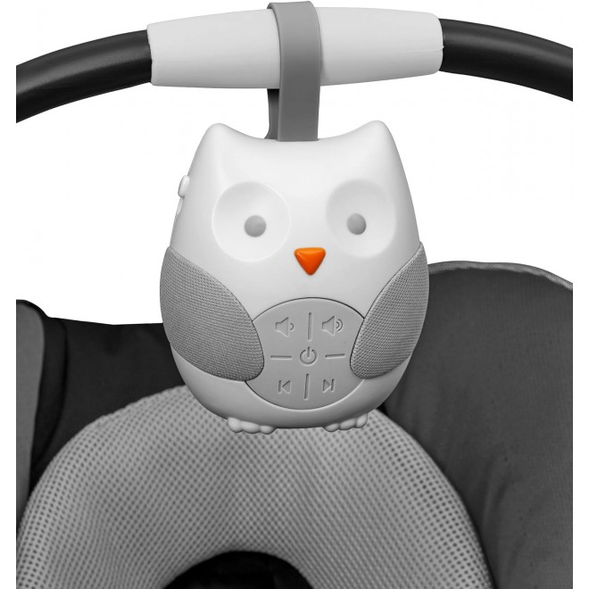 Skip Hop Portable Baby Soother, Stroll & Go, Owl