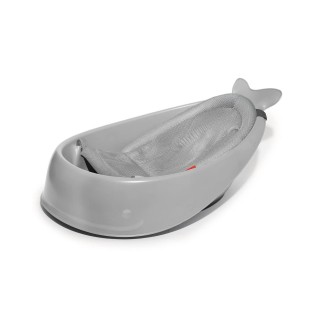 Skip Hop Baby Bath Tub, 3-Stage Smart Sling Tub, Moby