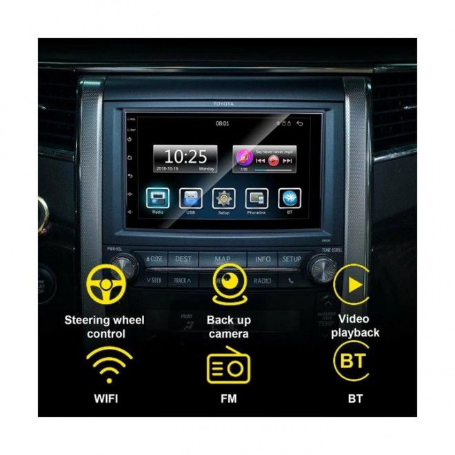 Android Car Stereo Double Din 10.1§ Touch Screen Car Gps Navigation