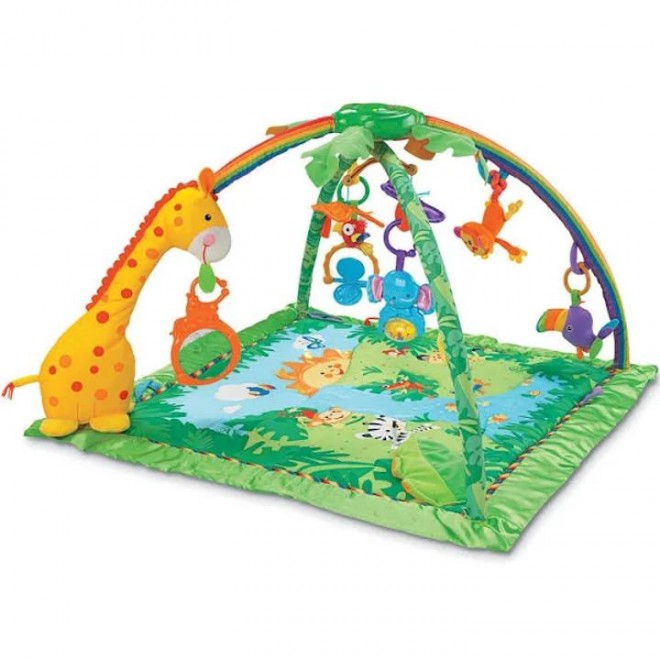 Fisher-Price Music & Lights Deluxe Gym, Rainforest