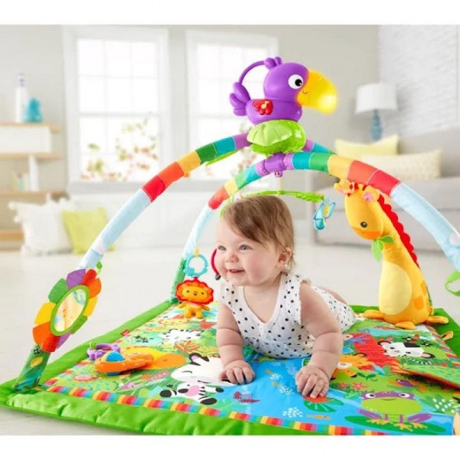 Fisher-Price Music & Lights Deluxe Gym, Rainforest