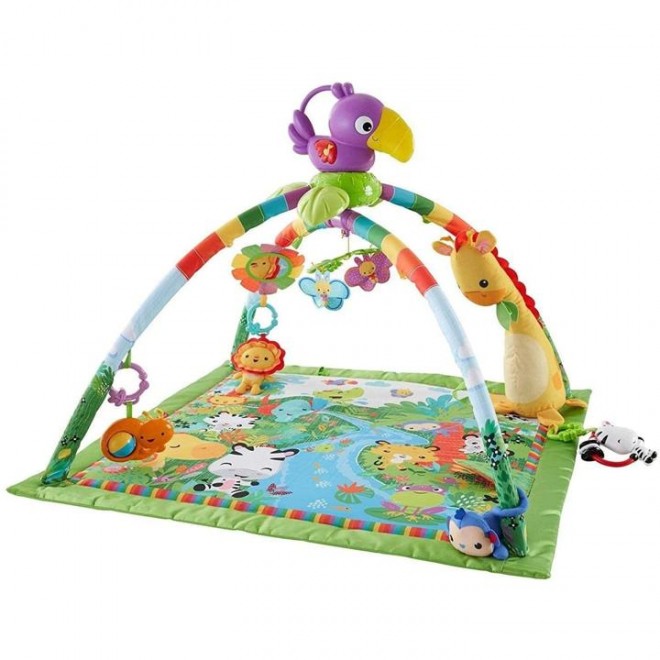 Fisher-Price Music & Lights Deluxe Gym, Rainforest