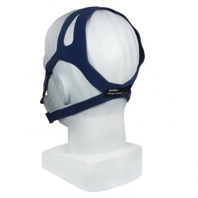 ResMed Mirage Liberty Full Face CPAP Mask with Headgear, Large 61301