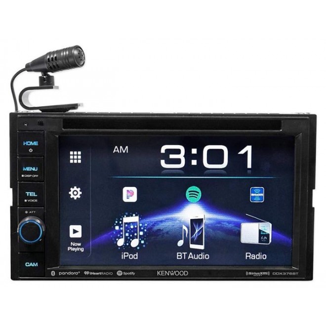 Kenwood 6.2″ DVD Receiver with Bluetooth DDX376BT