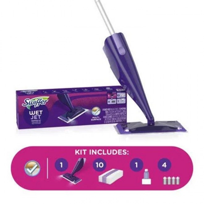 Swiffer Wet Jet Mopping Kit, Multi-Surface