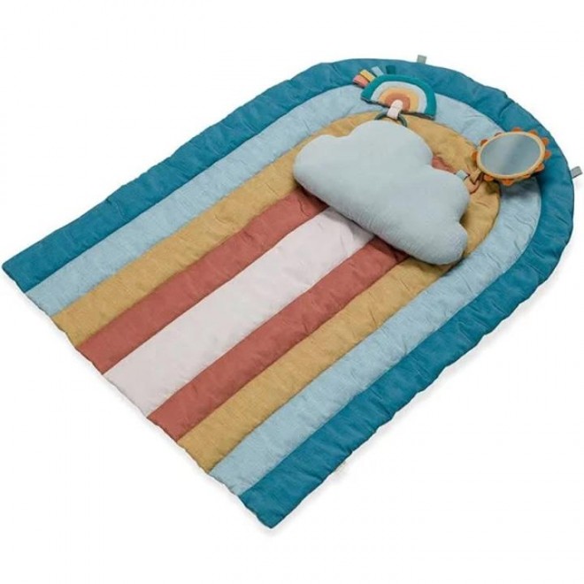 Itzy Ritzy Tummy Time Mat – Rainbow Play