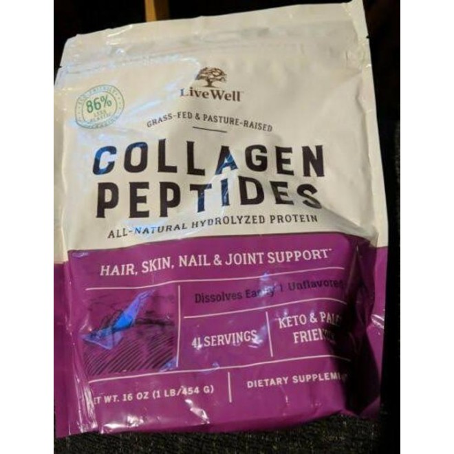 Collagen Peptides – Hair, Skin, Nail, and Joint Support – Type I & III Collagen