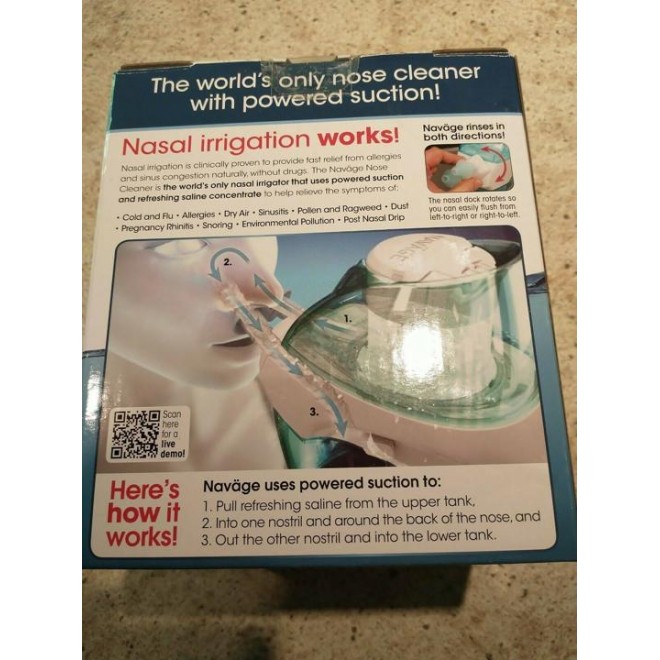 Navage Nasal Care Saline Nasal Irrigation with Bonus Pack