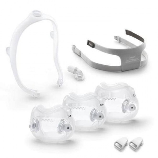 Philips Respironics Dreamwear Full Face Fit-Pack Cpap Mask with Headgear