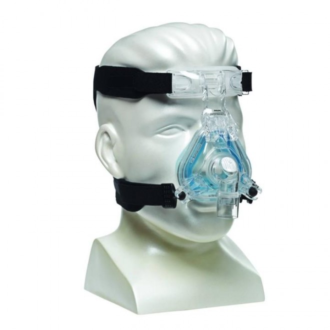 Respironics ComfortGel Blue Nasal Mask with Headgear Petite