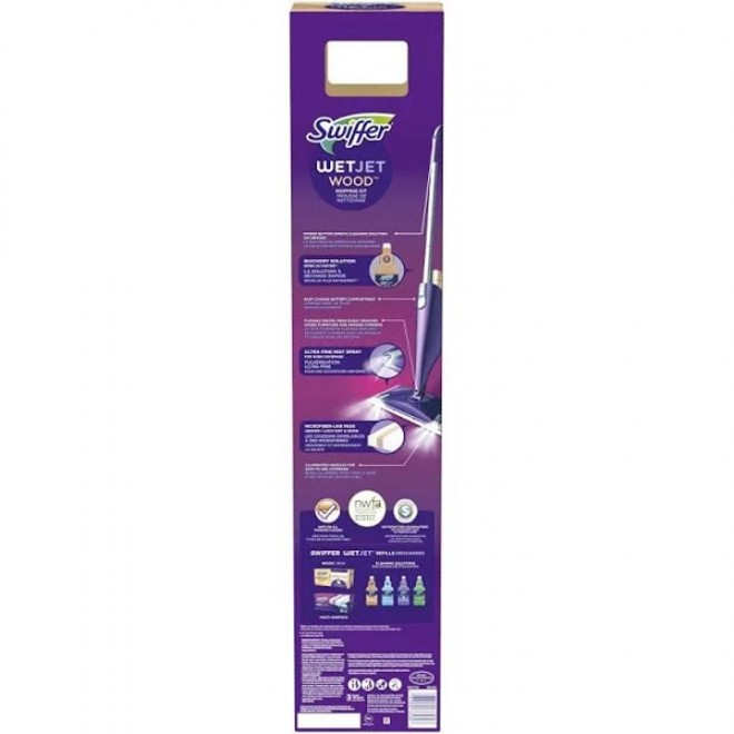 Swiffer WetJet Wood Floor Spray Mop Starter Kit – 1 ct