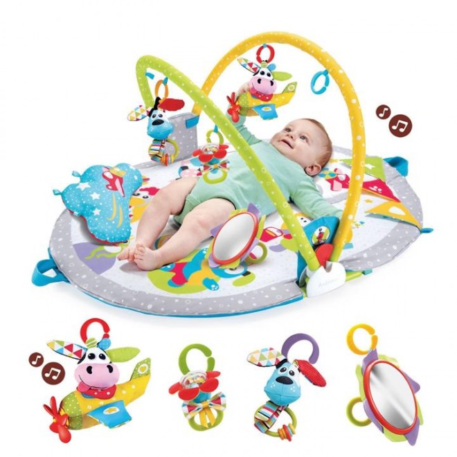 Yookidoo Gymotion Lay to Sit-up Play 3-Stage Activity Gym