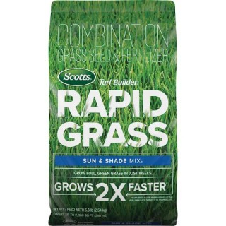 Scotts Turf Builder Rapid Grass Seed Sun & Shade Mix – 5.6lb