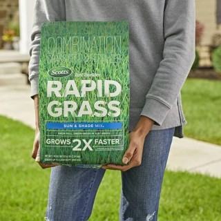 Scotts Turf Builder Rapid Grass Seed Sun & Shade Mix – 5.6lb