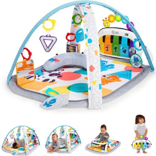 Baby Einstein 4-in-1 Kickin Tunes Music and Language Discovery Activity Play Gym