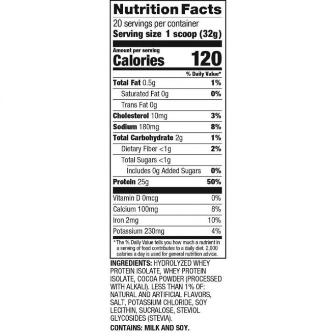 Dymatize ISO100 Hydrolyzed Protein Powder, Cocoa Pebbles – 22.6 oz