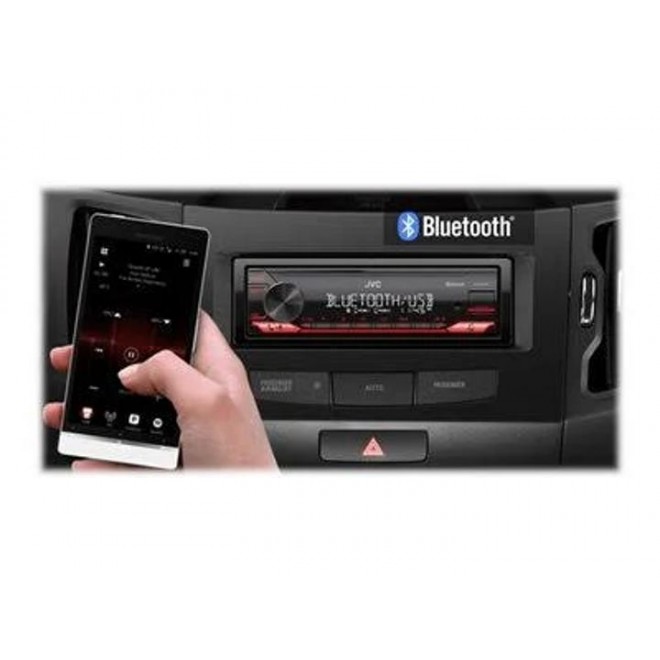 JVC Kd-x270bt Single DIN In-Dash Digital Media Receiver with Bluetooth