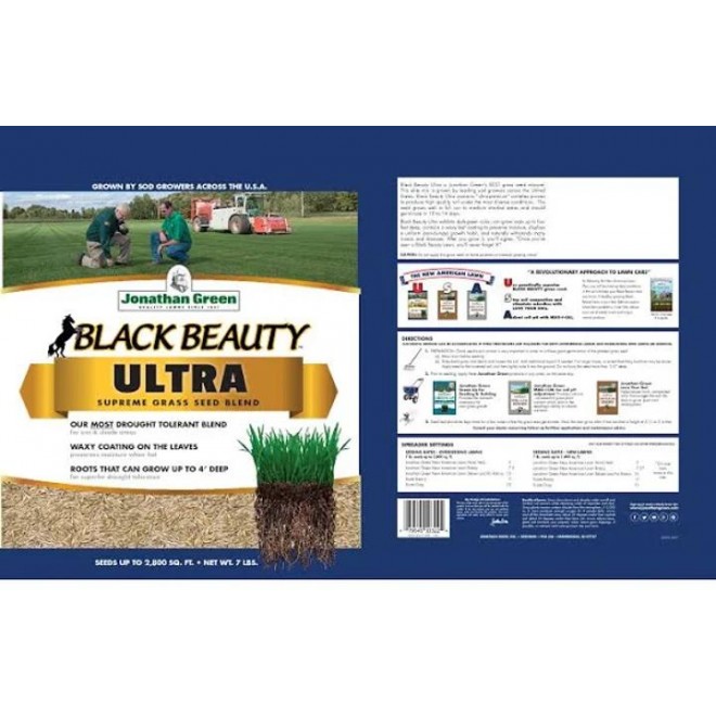 Jonathan Green Black Beauty Ultra Grass Seed, 25 lb