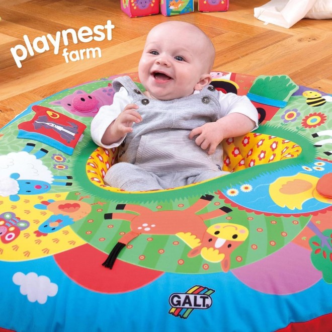 Galt Toys, Playnest - Baby Activity Center & Floor Seat, Ages 0 Months Plus