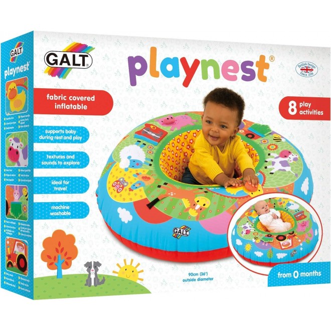 Galt Toys, Playnest - Baby Activity Center & Floor Seat, Ages 0 Months Plus