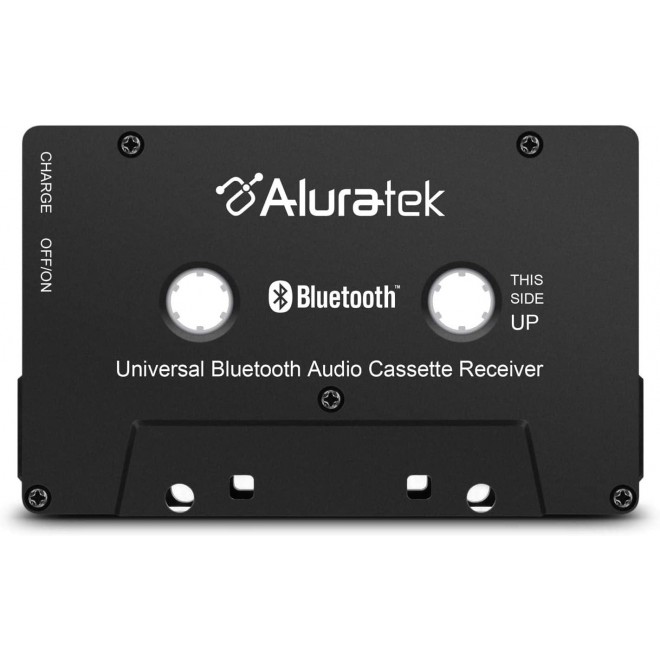 Bluetooth Audio Cassette Receiver, Built-in Rechargeable Battery