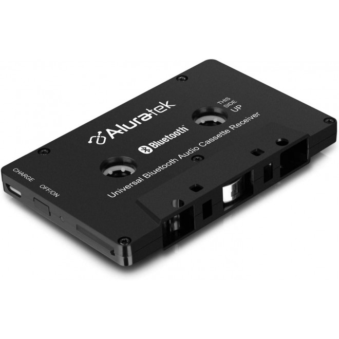 Bluetooth Audio Cassette Receiver, Built-in Rechargeable Battery