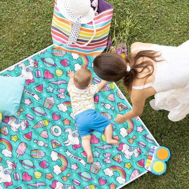 LEHOM Baby Play Mat , Non-Slip Washable Baby Play Mat Baby Playmat Floor Mat 