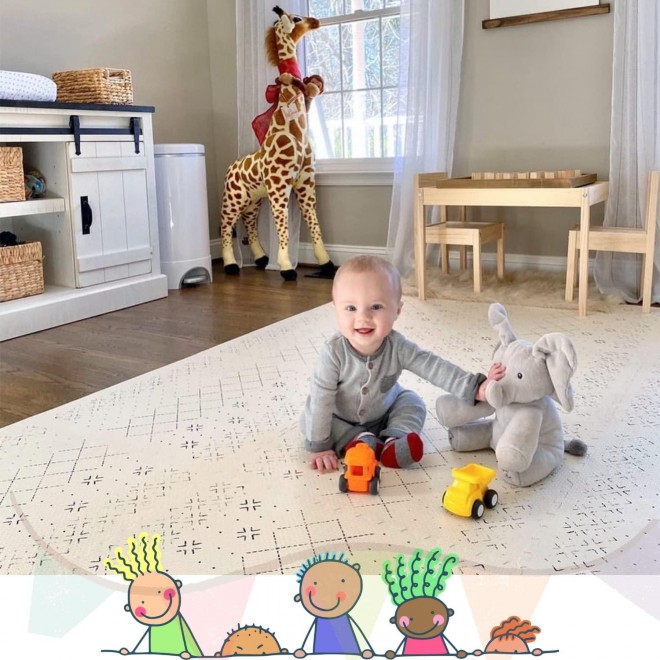 Yay Mats Stylish Extra Large Baby Play Mat