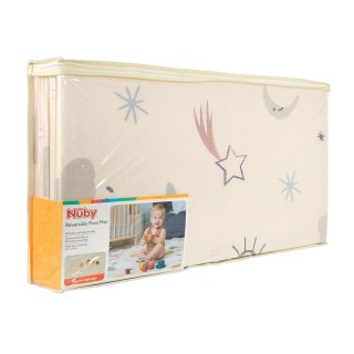 Nuby Reversible Baby Floor Mat- Easy Storage and Travel