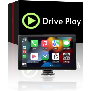 Drive Play for Cars 9-Inch Convenient HD Touchscreen with Bluetooth, Voice Call, Subwoofer Output