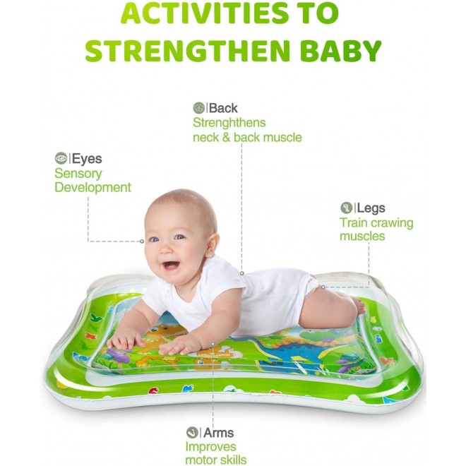 SEPHIX Inflatable Water Tummy Time Mat - Best Gifts for Babies