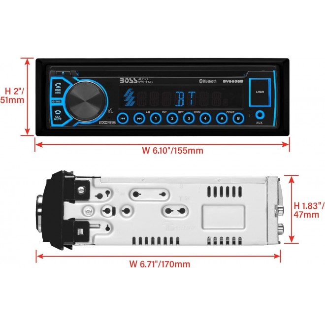 BOSS Audio Systems Car Stereo System