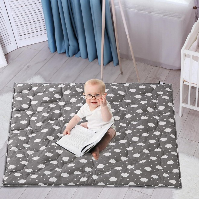 Napcure Baby Play Mat for Floor,Ultra Soft Playpen Baby Mat for Playing