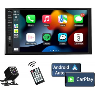 Car Stereo Compatible with Apple Carplay and Android Auto,Bluetooth