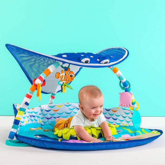 Bright Starts Disney Baby Lights & Music Gym, Ages Newborn +