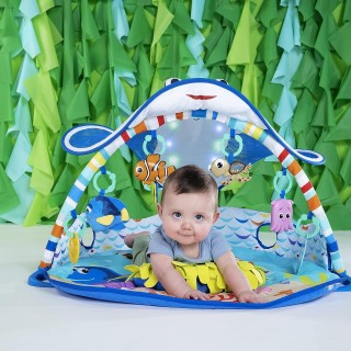 Bright Starts Disney Baby Lights & Music Gym, Ages Newborn +