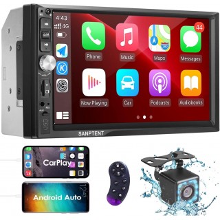 Car Stereo Radio Compatible with Apple Carplay and Android Auto