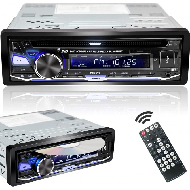 Alondy Single Din Car Stereo |FM/AM/RDS Radio | USB SD AUX Audio Receiver