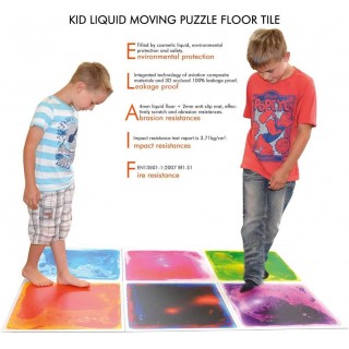 LONGKING  Sensory Tiles,  Sensory Floor Tiles, Liquid Floor Tiles