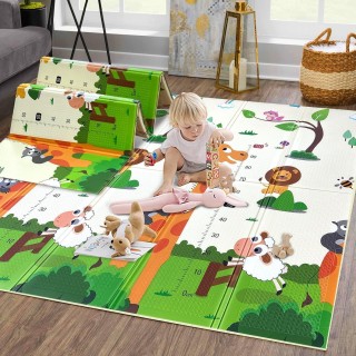 Baby Play Mat, Mergren Extra Large Foldable Foam Floor Play Mat for Babies