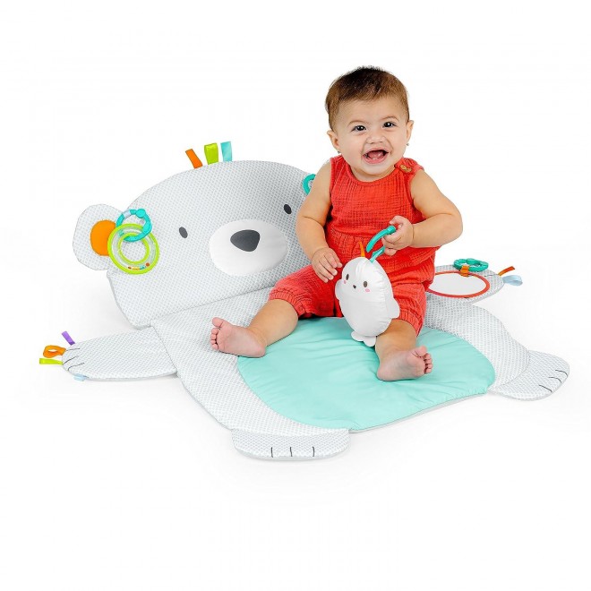 Bright Starts Tummy Time Prop & Play Baby Activity Mat