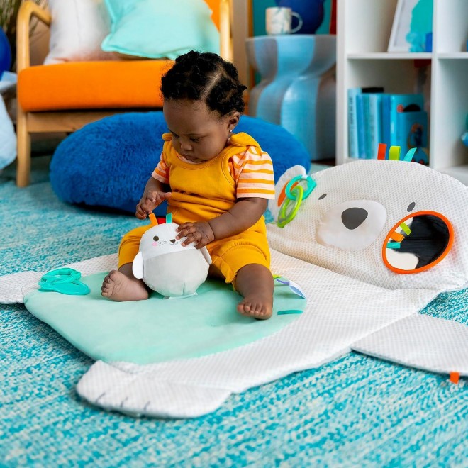 Bright Starts Tummy Time Prop & Play Baby Activity Mat