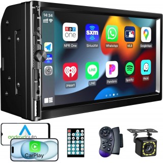 Double Din Car Stereo,FM Car Radio,Car Bluetooth 5.1 Hand-free Calling