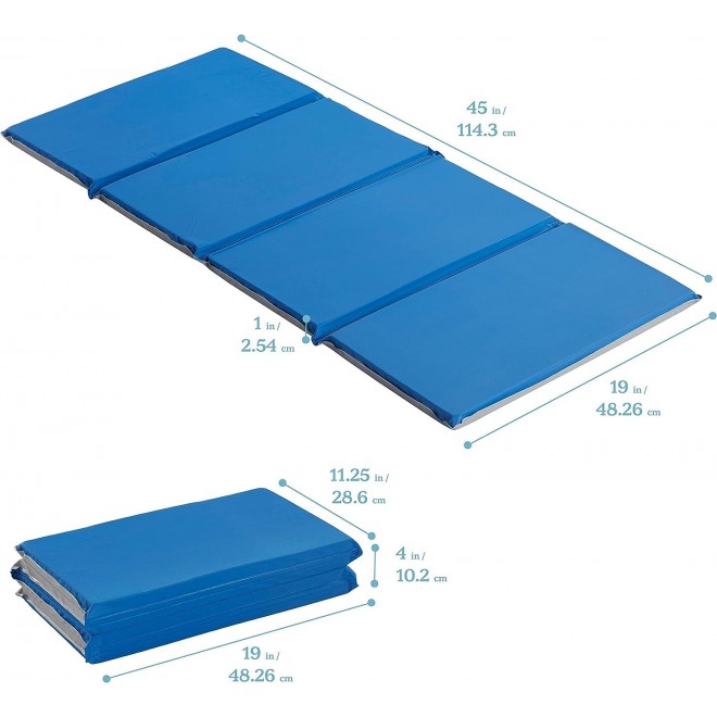 ECR4Kids Everyday Folding Rest Mat,Sleeping Pad