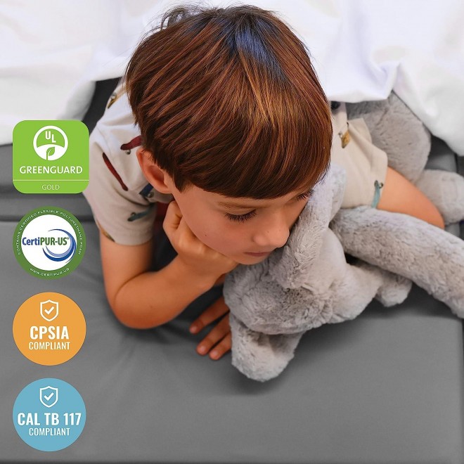 ECR4Kids Everyday Folding Rest Mat,Sleeping Pad