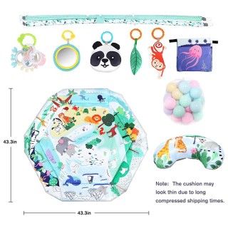 TFDER Baby Gym And Infant Play Mat,Play Mat & Play Gym, Combination Baby Activity Gym 