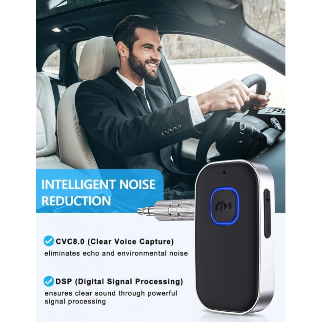 Bluetooth Receiver for Car, Wireless Audio Receiver for Home Stereo