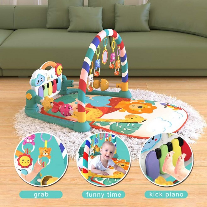 Eners Baby Gyms Play Mats for Newborn Toddler Infants